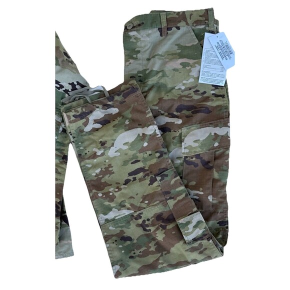 Men's‎ Camouflage Fatigues Combat Coat And Pants Insect Shield NWT Medium Long - Picture 3 of 7